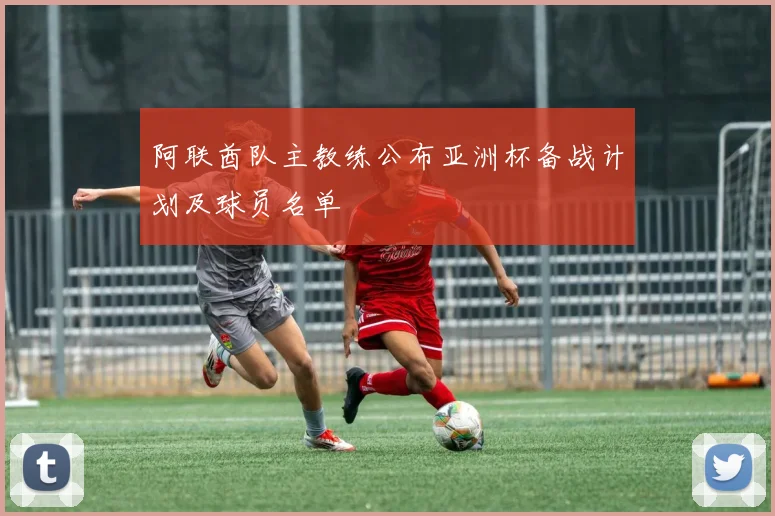 阿联酋队主教练公布亚洲杯备战计划及球员名单