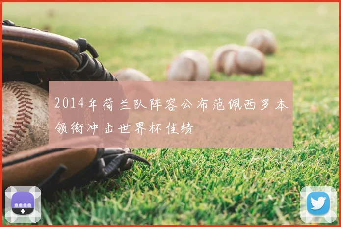 2014年荷兰队阵容公布范佩西罗本领衔冲击世界杯佳绩